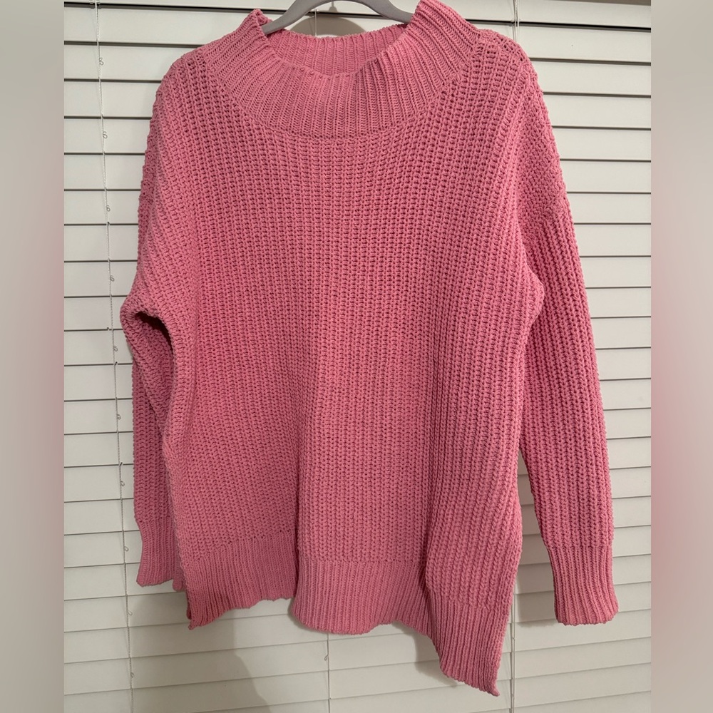 Bubblegum pink aerie sweater
